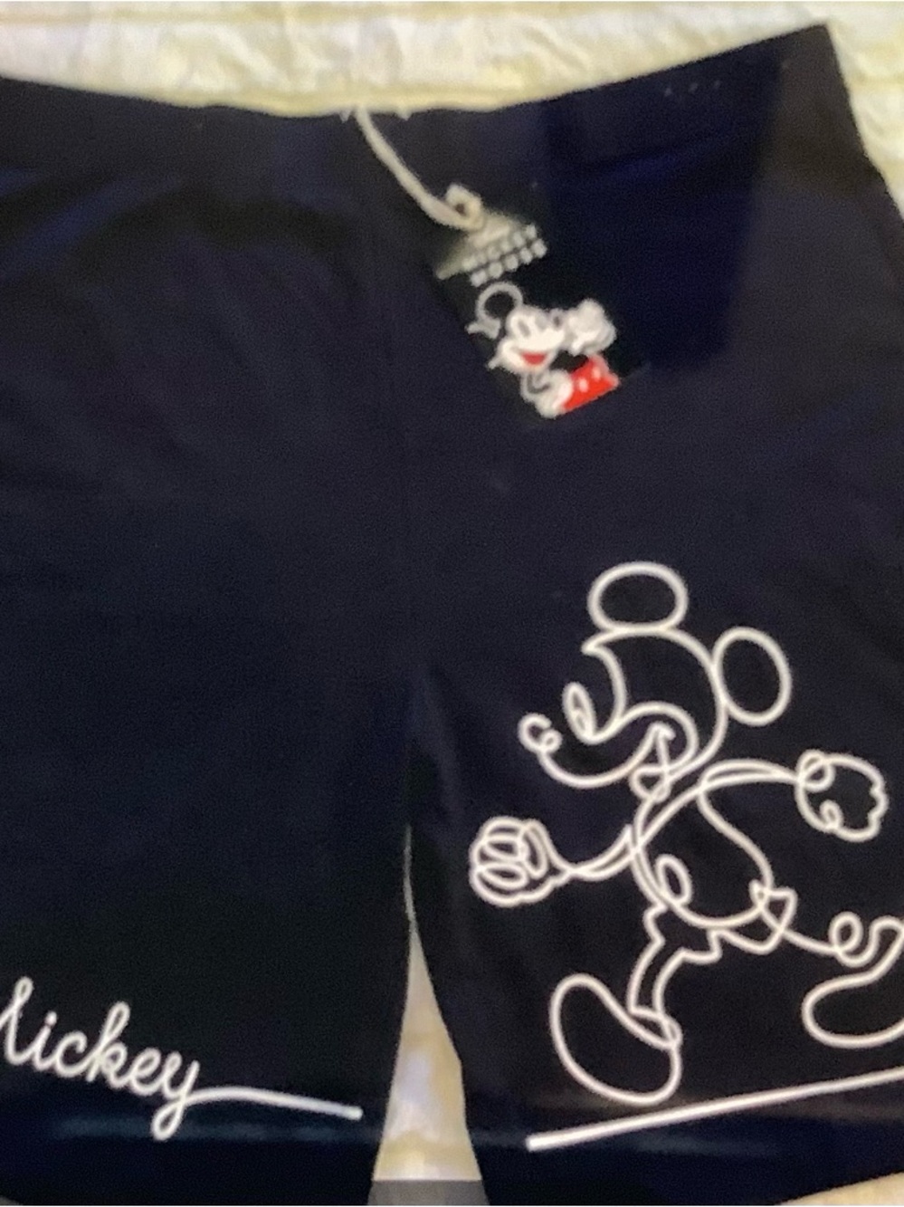 Disney Mickey Mouse athletic bike shorts